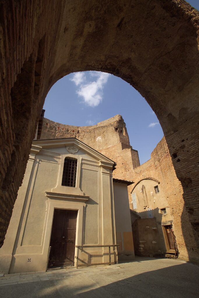 CHIESA DEI SANTI MARCELLINO E PIETRO AD DUAS LAUROS — MAUSOLEO DI SANT'ELENA  [ANTE OPERAM]