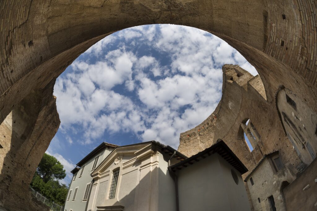 CHIESA DEI SANTI MARCELLINO E PIETRO AD DUAS LAUROS — MAUSOLEO DI SANT'ELENA  [ANTE OPERAM]