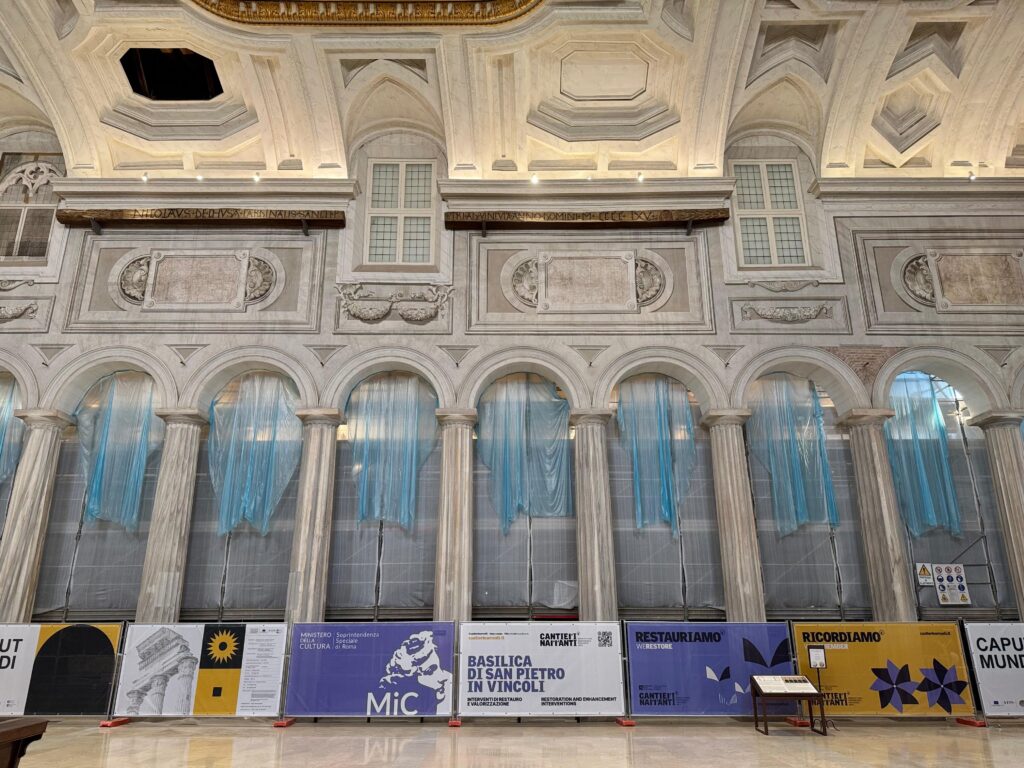 BASILICA DI SAN PIETRO IN VINCOLI [INTRA OPERAM]