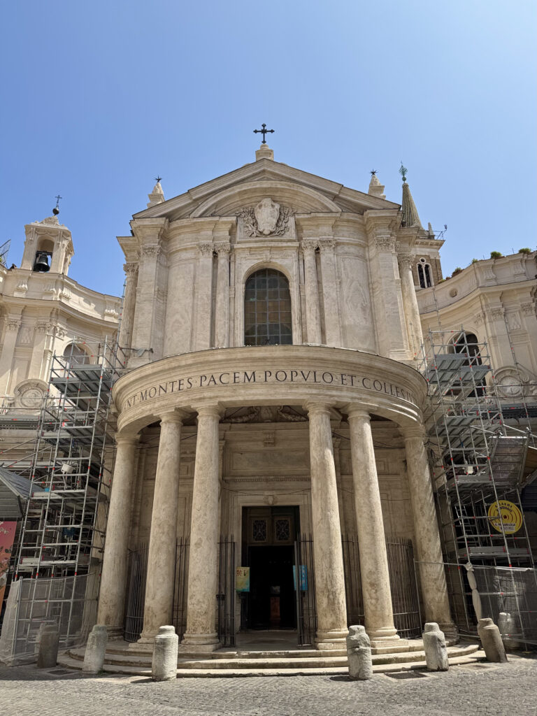 CHIESA DI SANTA MARIA DELLA PACE [INTRA OPERAM]