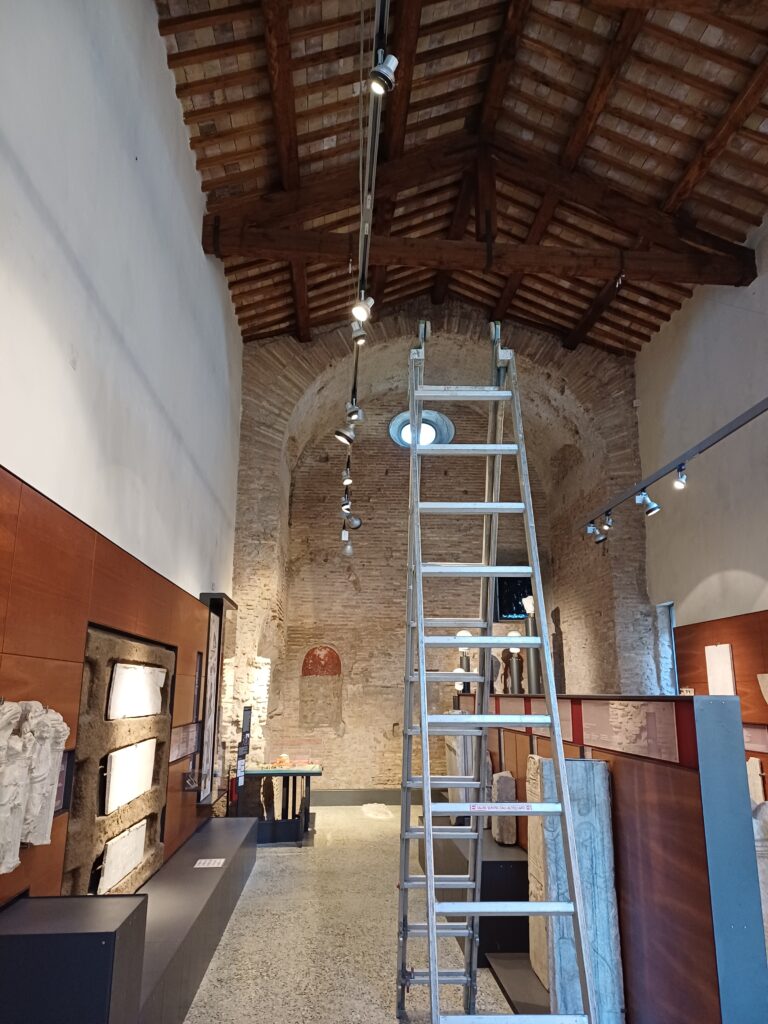 CHIESA DEI SANTI MARCELLINO E PIATRO AD DUAS LAUROS — MAUSOLEO DI SANT'ELENA  [INTRA OPERAM]