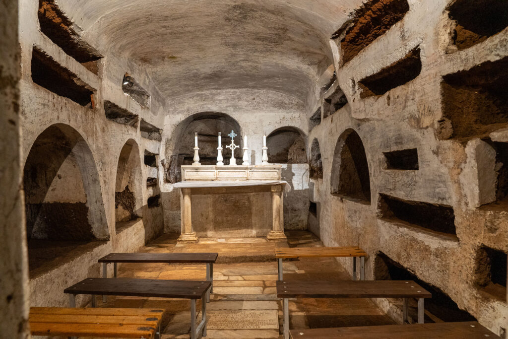 CHIESA DEI SANTI MARCELLINO E PIATRO AD DUAS LAUROS — MAUSOLEO DI SANT'ELENA  [POST OPERAM]
