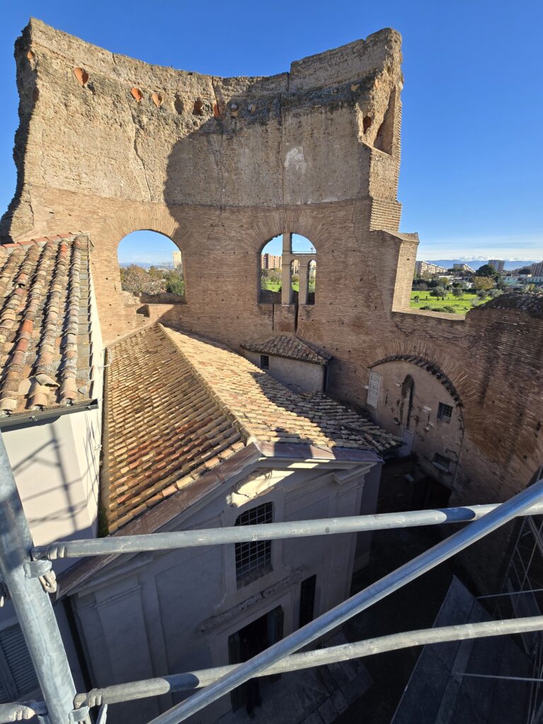CHIESA DEI SANTI MARCELLINO E PIATRO AD DUAS LAUROS — MAUSOLEO DI SANT'ELENA  [INTRA OPERAM]
