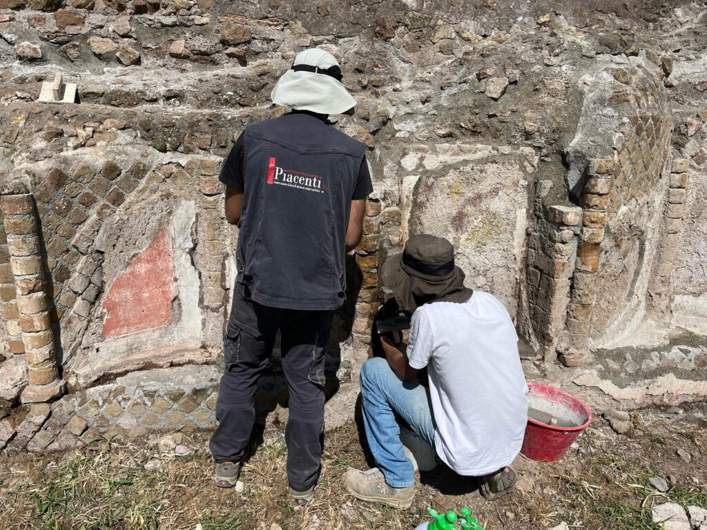 LA VILLA E LE TERME DI VIA CARCIANO [INTRA OPERAM]