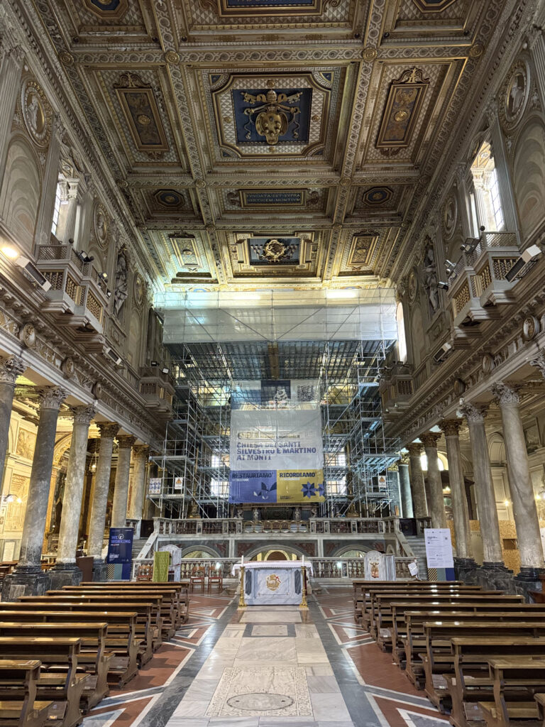 CHIESA DEI SANTI SILVESTRO E MARTINO AI MONTI [INTRA OPERAM]