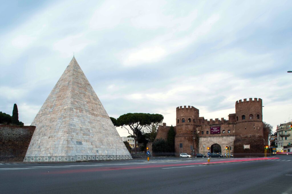 PIRAMIDE DI CAIO CESTIO [ANTE OPERAM]