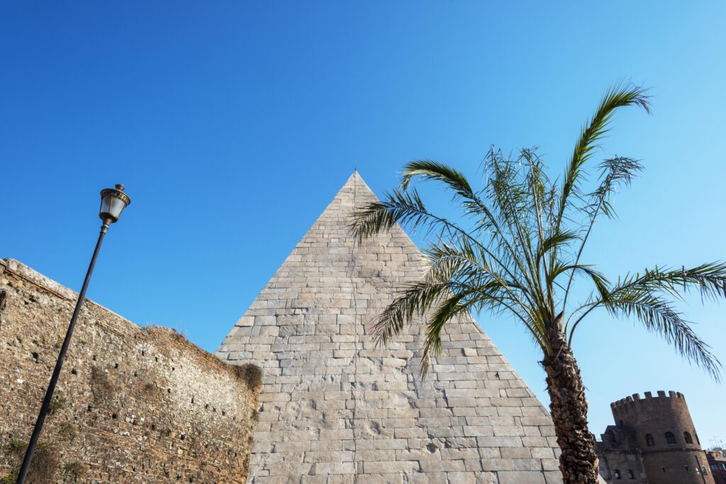 PIRAMIDE DI CAIO CESTIO [ANTE OPERAM]