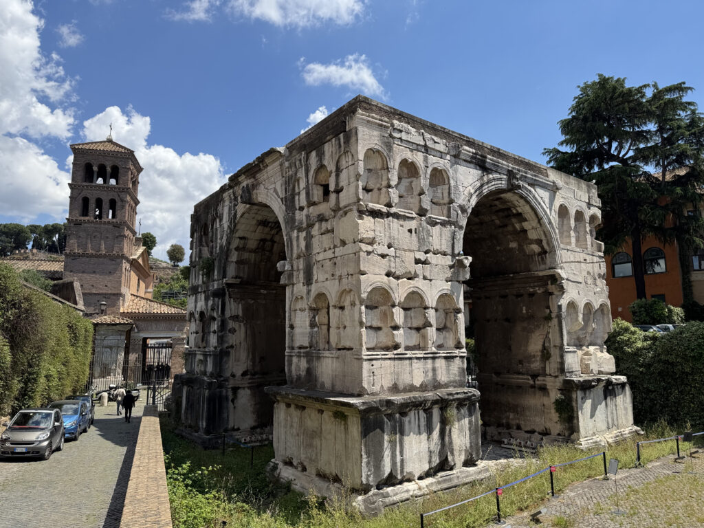 ARCO DI GIANO E ARCO DEGLI ARGENTARI [ANTE OPERAM]