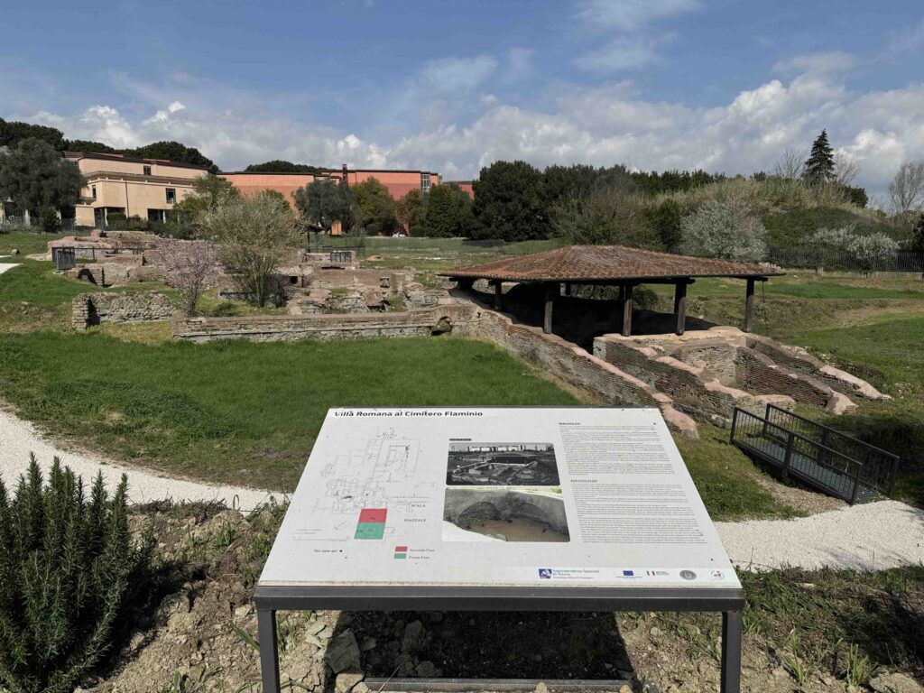 VILLA AL CIMITERO DI PRIMA PORTA [POST OPERAM]