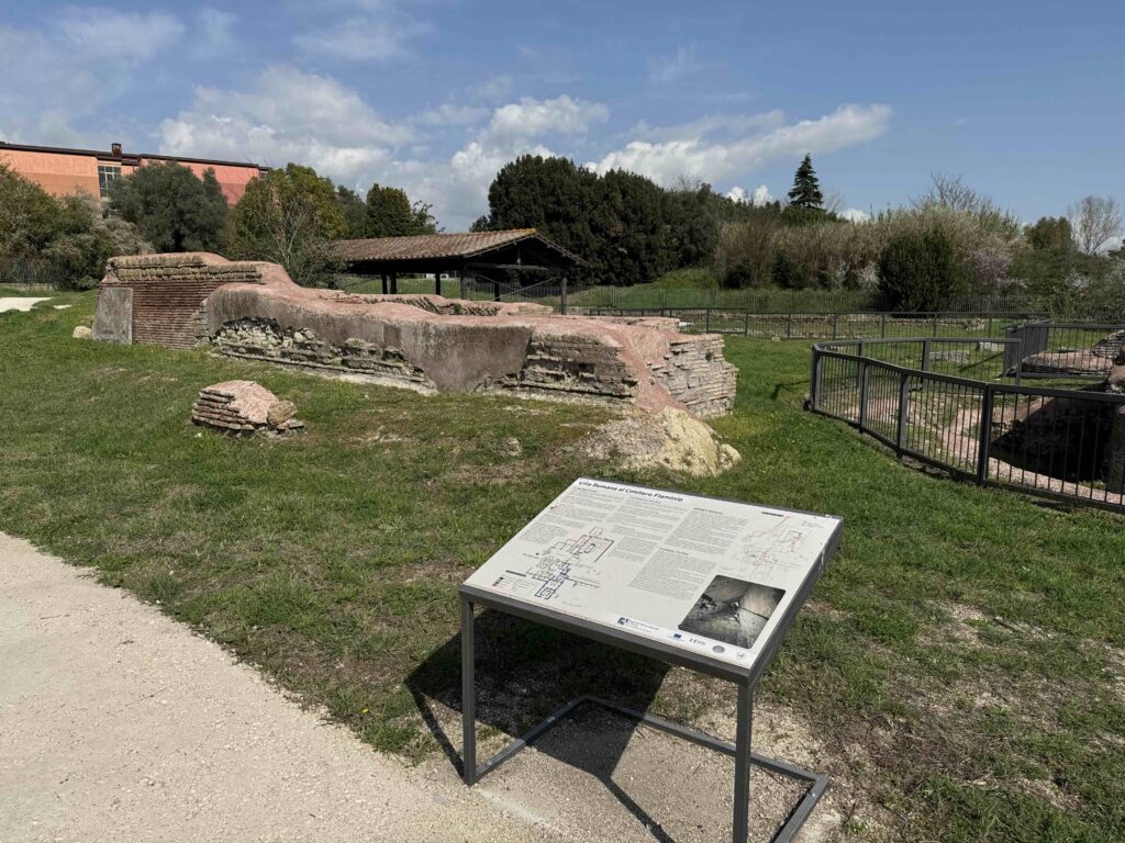 VILLA AL CIMITERO DI PRIMA PORTA [POST OPERAM]