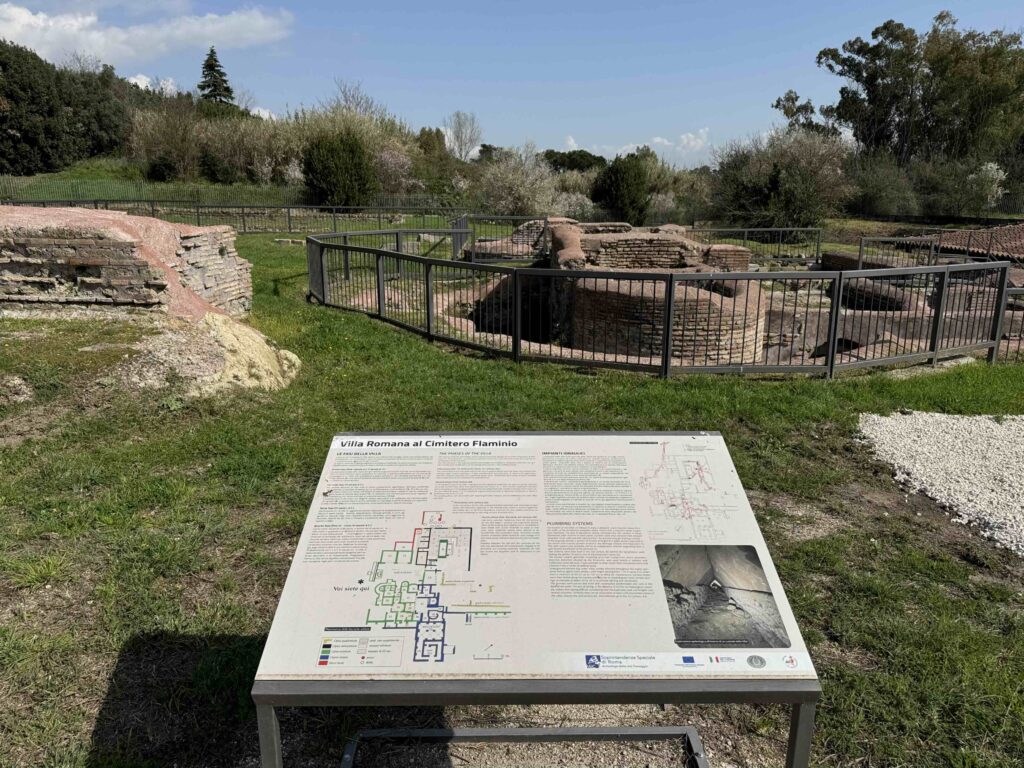 VILLA AL CIMITERO DI PRIMA PORTA [POST OPERAM]