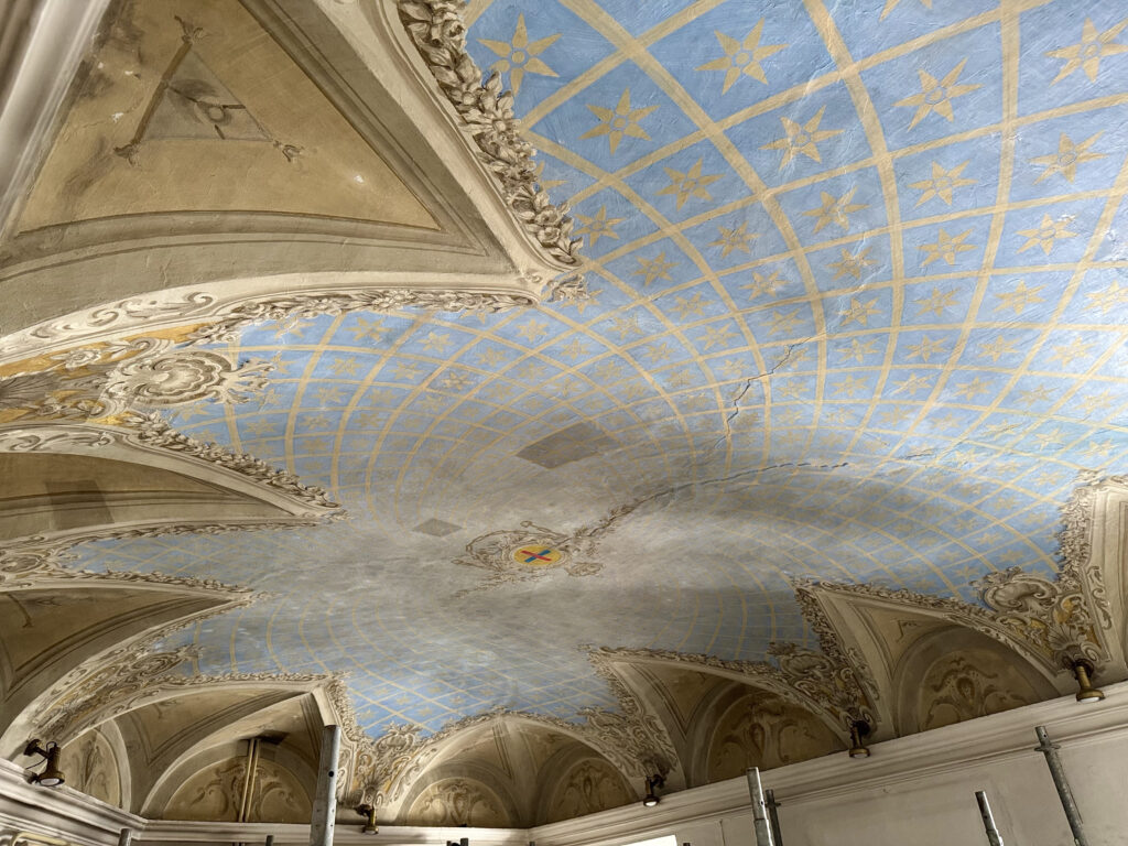 CONVENTO DI SAN CARLO ALLE QUATTRO FONTANE — SALA DELLE PREGHIERE [INTRA OPERAM]