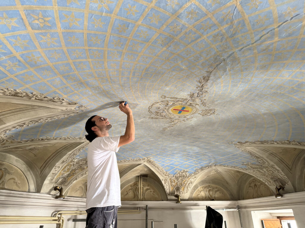 CONVENTO DI SAN CARLO ALLE QUATTRO FONTANE — SALA DELLE PREGHIERE [INTRA OPERAM]
