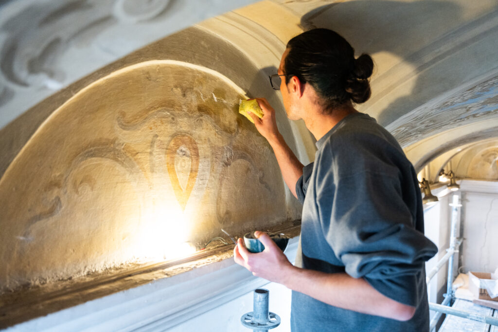 CONVENTO DI SAN CARLO ALLE QUATTRO FONTANE — SALA DELLE PREGHIERE [INTRA OPERAM]