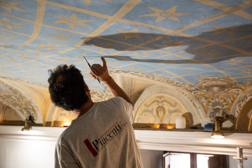 CONVENTO DI SAN CARLO ALLE QUATTRO FONTANE — SALA DELLE PREGHIERE [INTRA OPERAM]