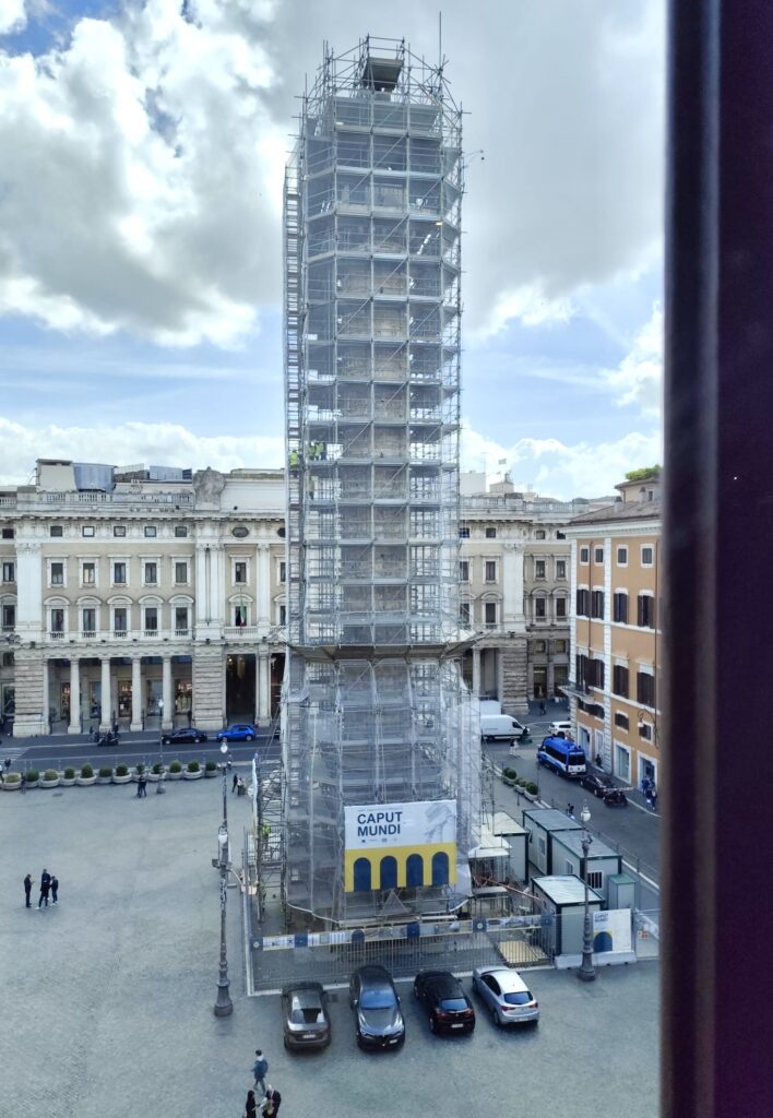 COLONNA DI MARCO AURELIO [INTRA OPERAM]