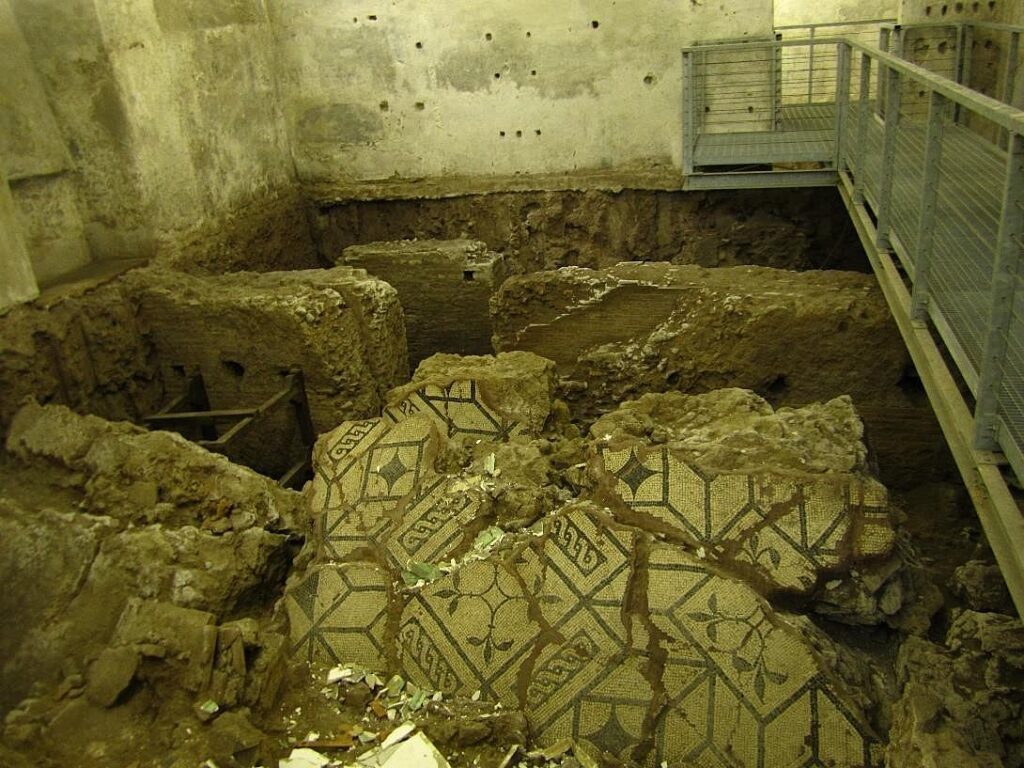PALAZZO SPADA — AREA ARCHEOLOGICA A, INSULAE [ANTE OPERAM]