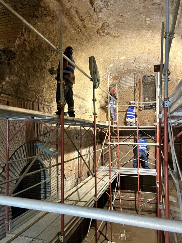 BASILICA DI SANTA PUDENZIANA — AREA ARCHEOLOGICA [INTRA OPERAM]