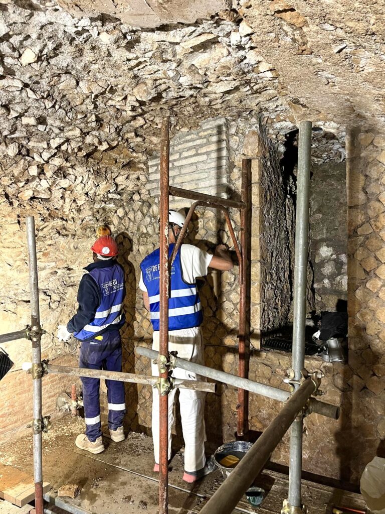 BASILICA DI SANTA PUDENZIANA — AREA ARCHEOLOGICA [INTRA OPERAM]