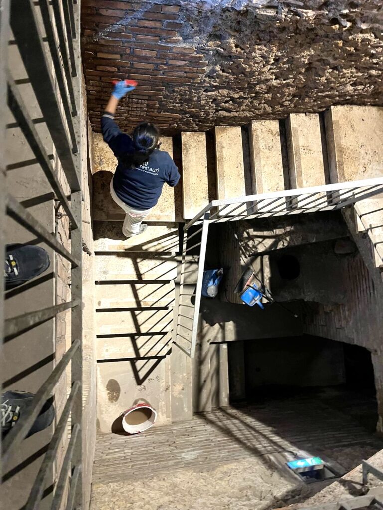 BASILICA DI SANTA PUDENZIANA — AREA ARCHEOLOGICA [INTRA OPERAM]