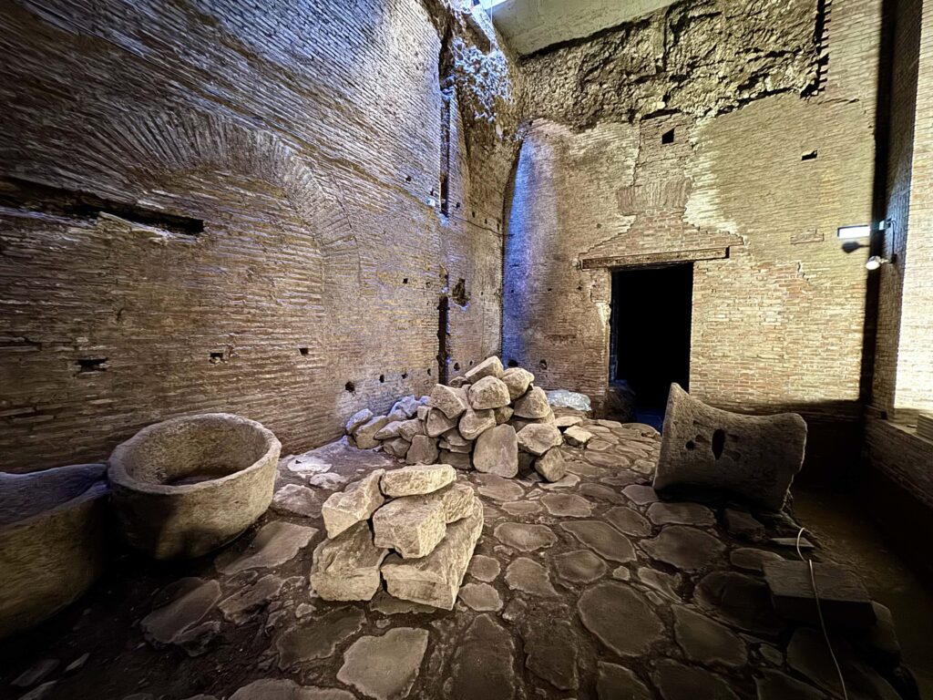 BASILICA DI SANTA PUDENZIANA — AREA ARCHEOLOGICA [INTRA OPERAM]