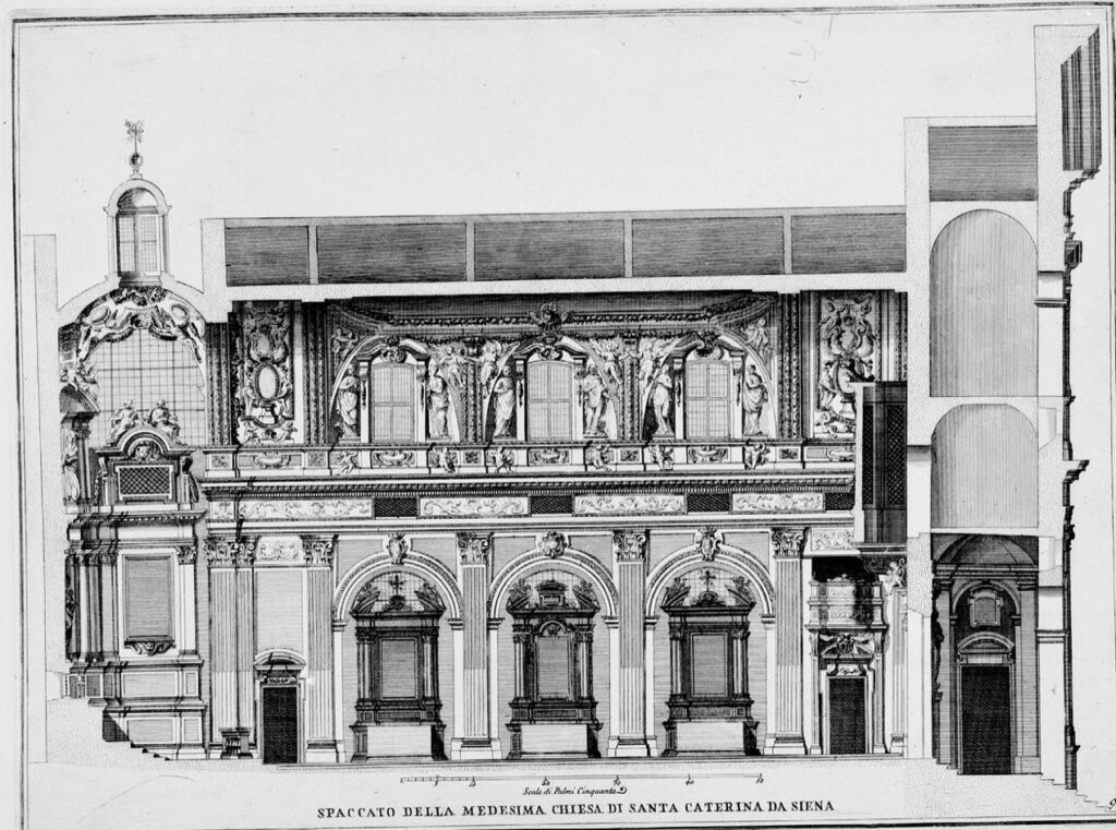 CHIESA DI SANTA CATERTINA DA SIENA A MAGNANAPOLI [DOCUMENTAZIONE]