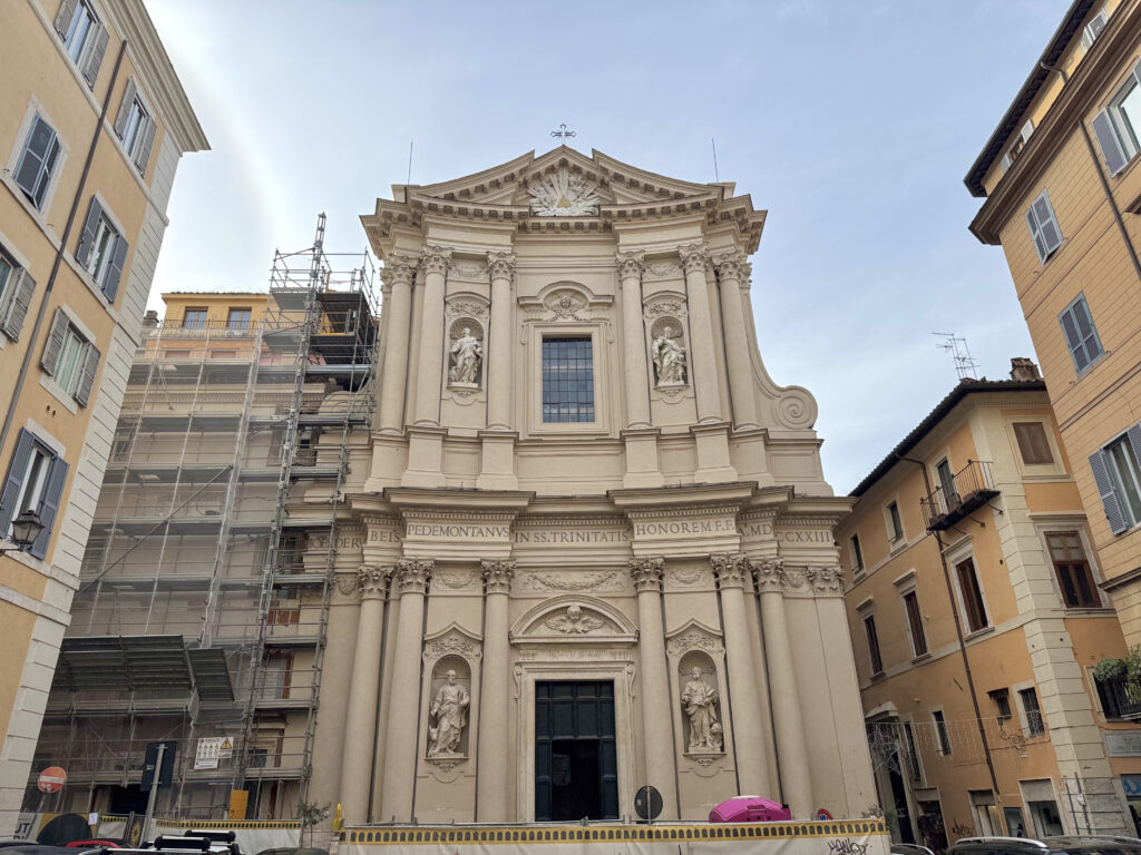 CHIESA DELLA SANTISSIMA TRINITÀ DEI PELLEGRINI [INTRA OPERAM]