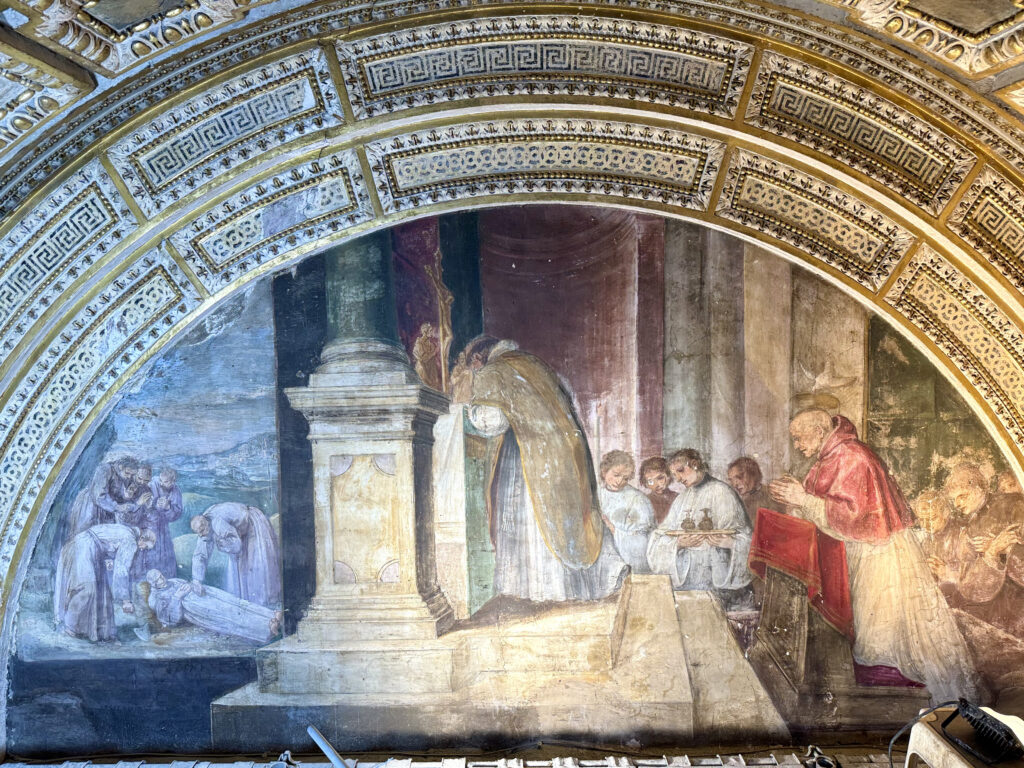 CHIESA DELLA SANTISSIMA TRINITÀ DEI PELLEGRINI [INTRA OPERAM]