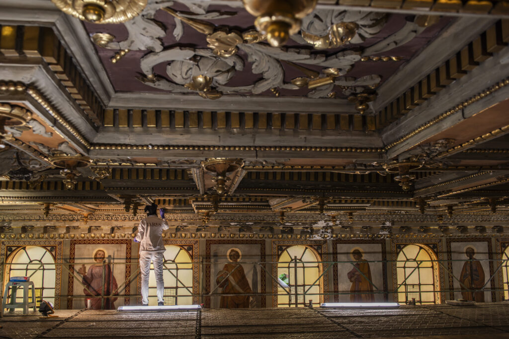 BASILICA DI SANT'AGNESE FUORI LE MURA [INTRA OPERAM]