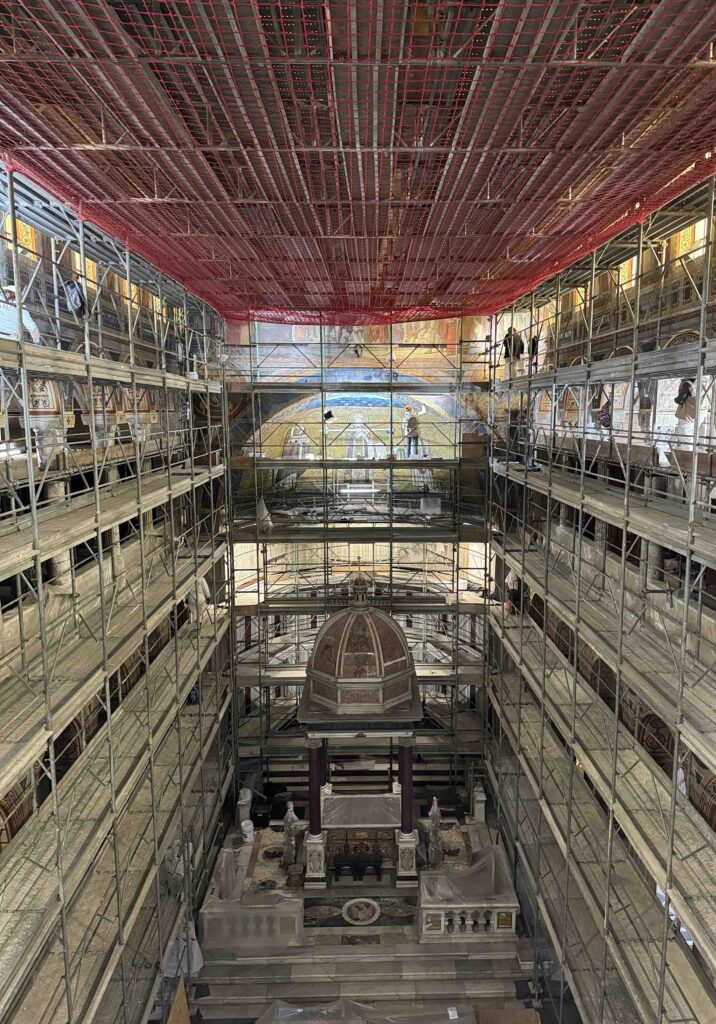 BASILICA DI SANT'AGNESE FUORI LE MURA [INTRA OPERAM]