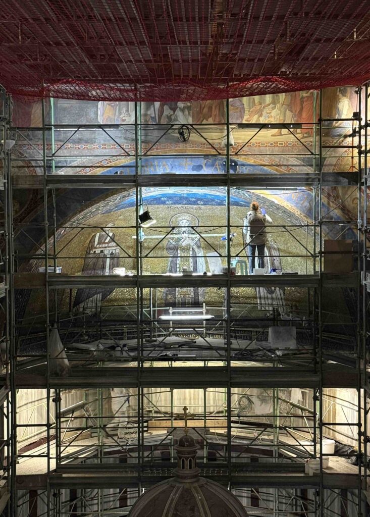BASILICA DI SANT'AGNESE FUORI LE MURA [INTRA OPERAM]