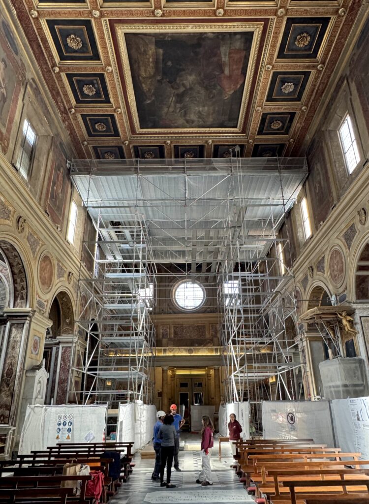 BASILICA DI SAN LORENZO IN LUCINA [INTRA OPERAM]