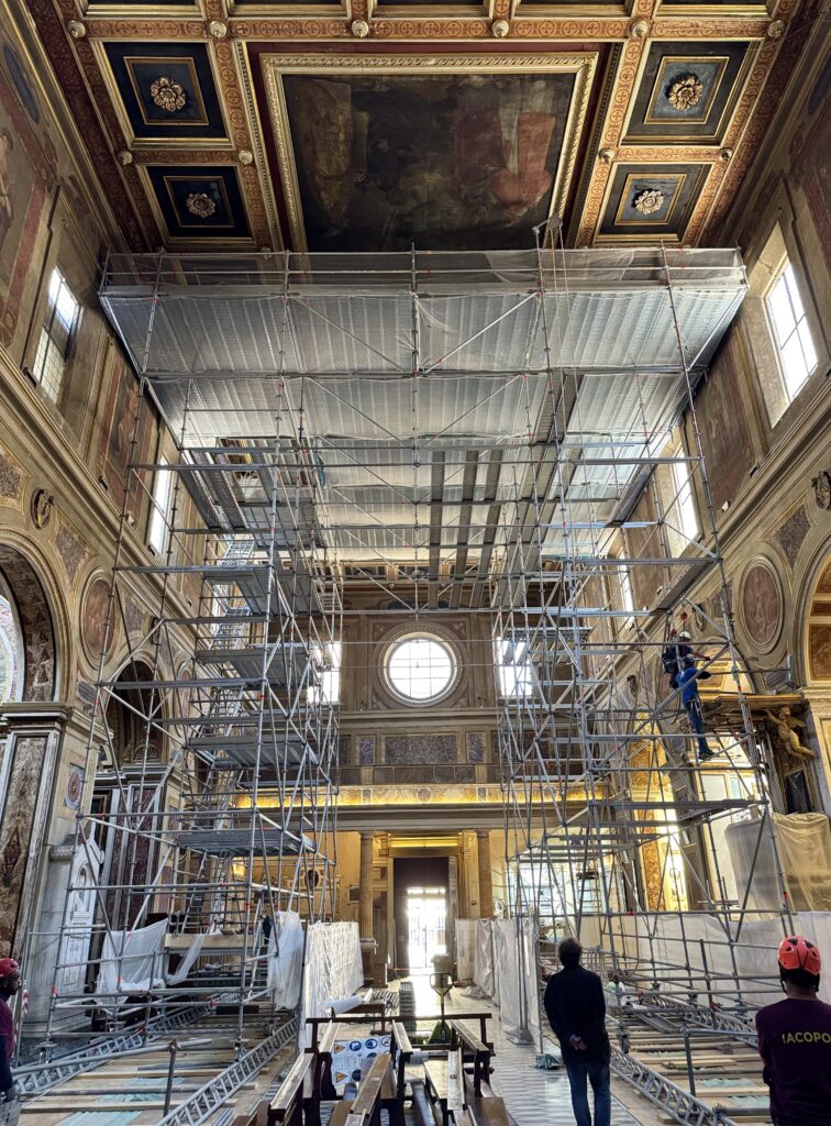 BASILICA DI SAN LORENZO IN LUCINA [INTRA OPERAM]