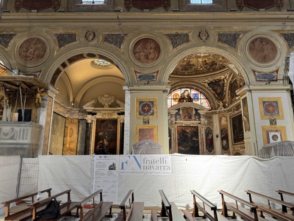 BASILICA DI SAN LORENZO IN LUCINA [INTRA OPERAM]